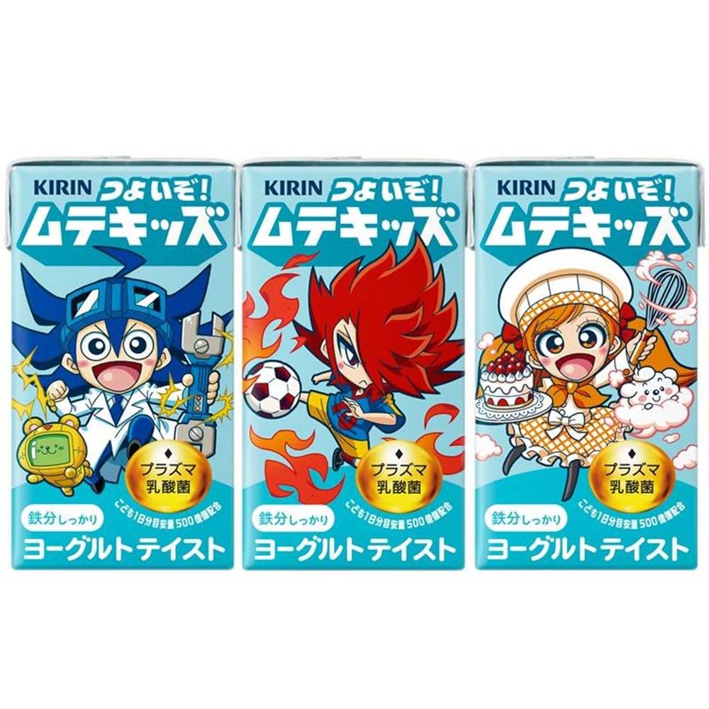Amazon.co.jp: キリン つよいぞ！ムテキッズ 125ml 18本 プラズマ